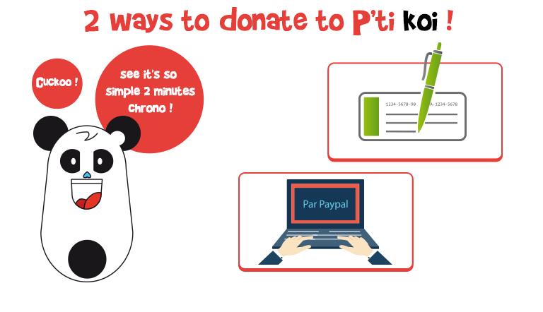 4 ways to donate to P'ti Koi