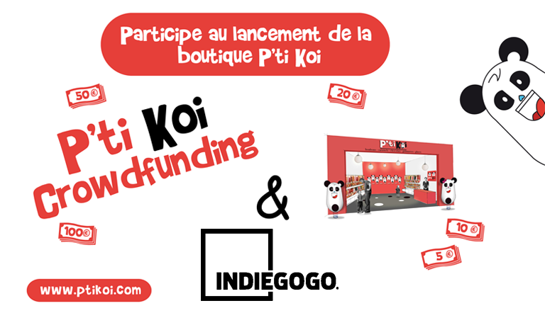 Participe au lancement de la boutique P'ti Koi sur Indiegogo